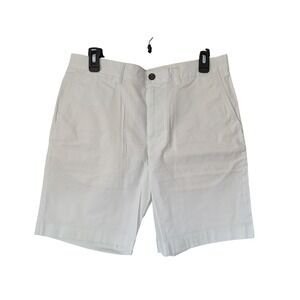 J. Crew 9" Portsider‎ Stretch Chino Shorts Mens Size 31 White NWT CH150